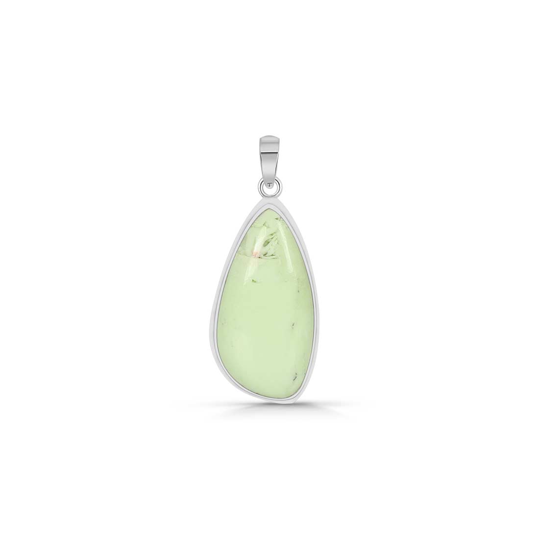 Lemon Chrysoprase Pendant-(LCP-P-19.)