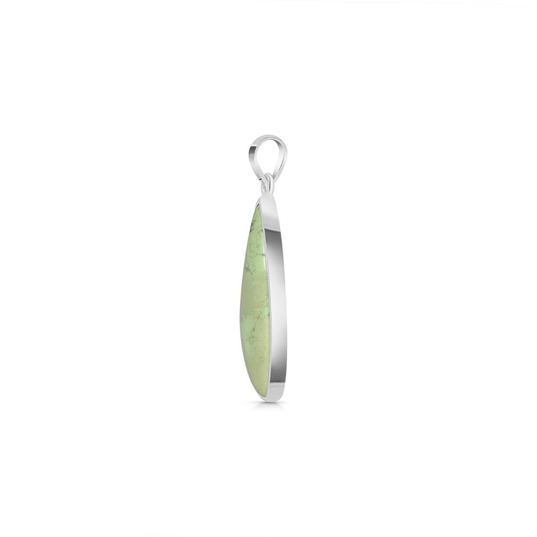 Lemon Chrysoprase Pendant-(LCP-P-20.)