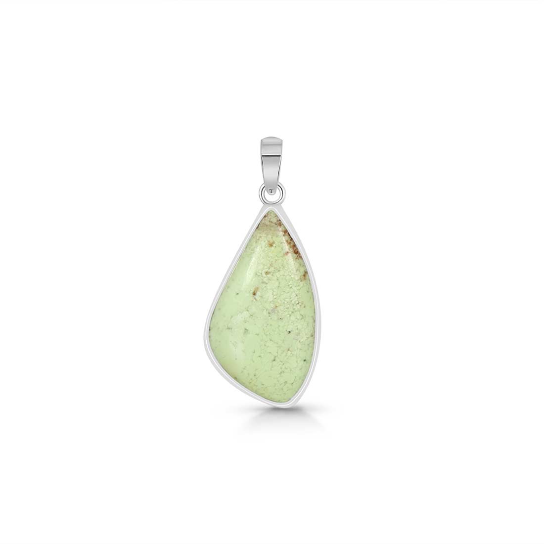 Lemon Chrysoprase Pendant-(LCP-P-28.)