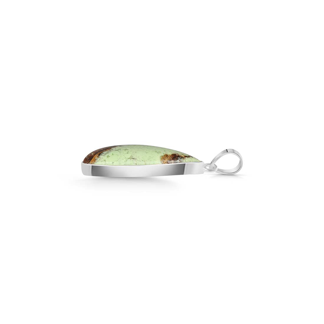 Lemon Chrysoprase Pendant-(LCP-P-33.)