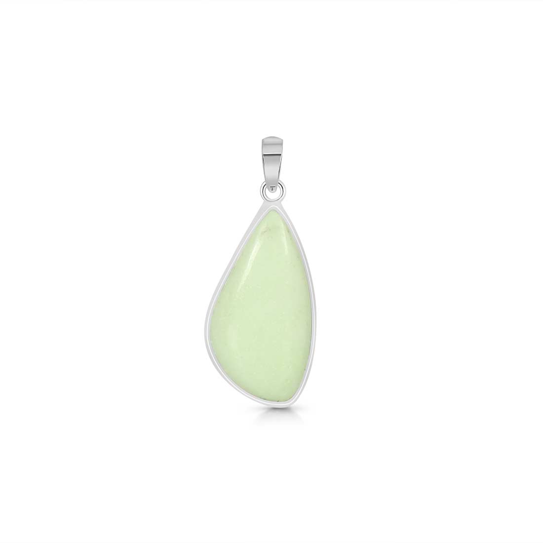 Lemon Chrysoprase Pendant-(LCP-P-4.)