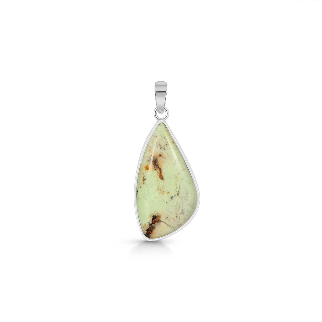 Lemon Chrysoprase Pendant-(LCP-P-6.)