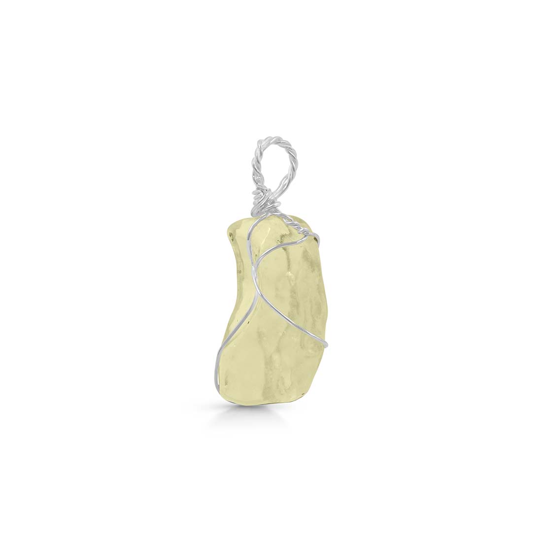 Libyan Desert Glass Pendant-(LDG-P-11.)