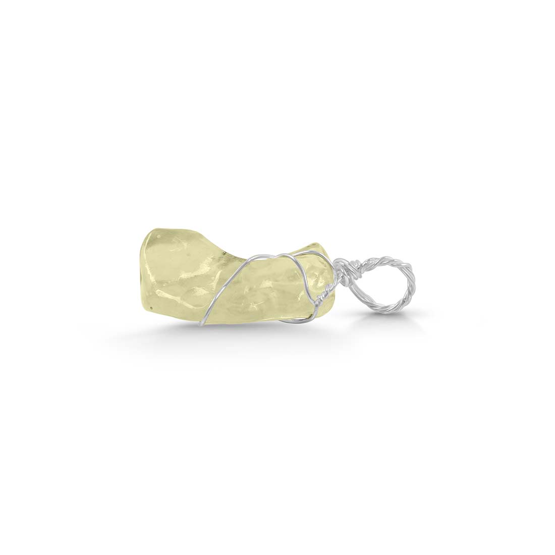 Libyan Desert Glass Pendant-(LDG-P-11.)