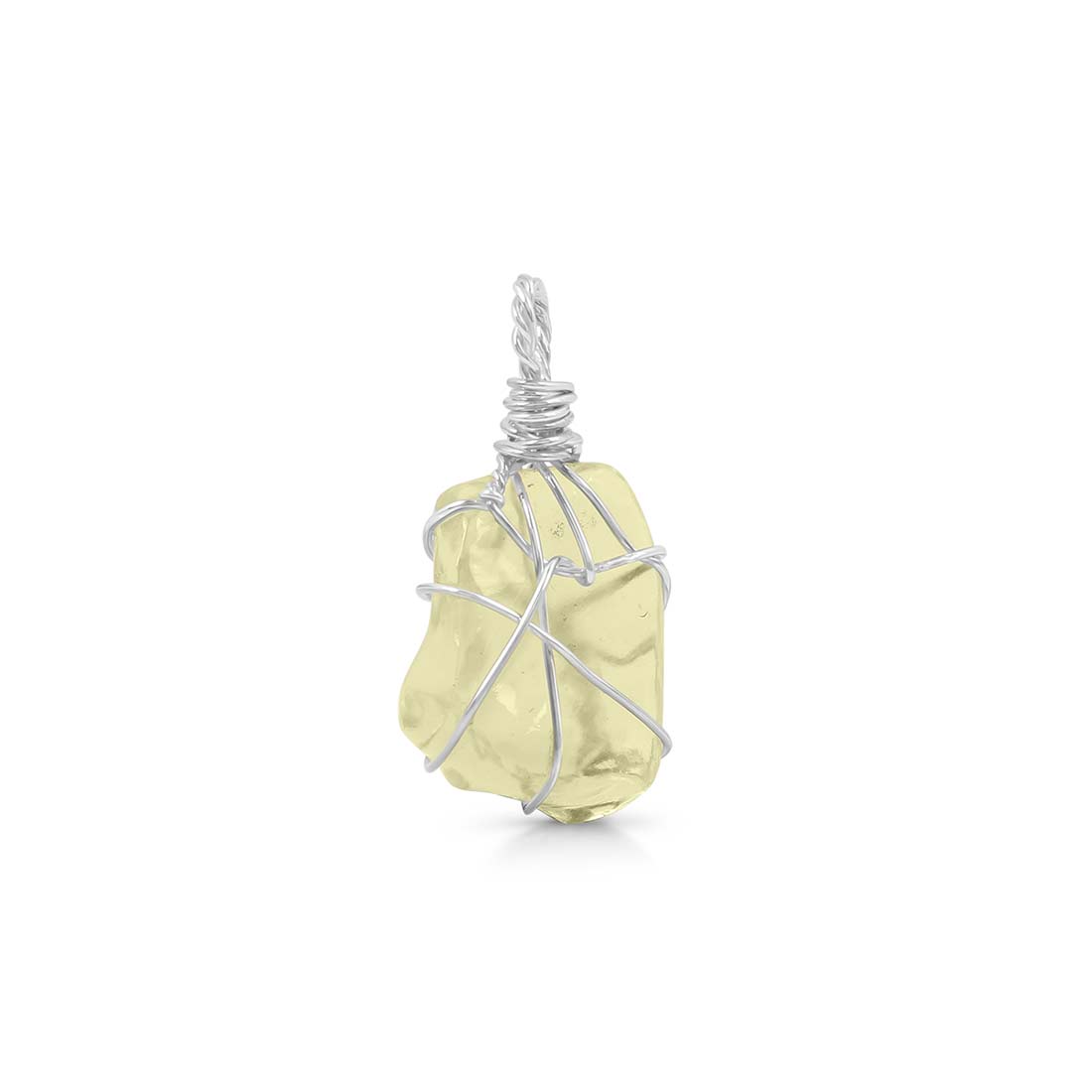 Libyan Desert Glass Pendant-(LDG-P-12.)