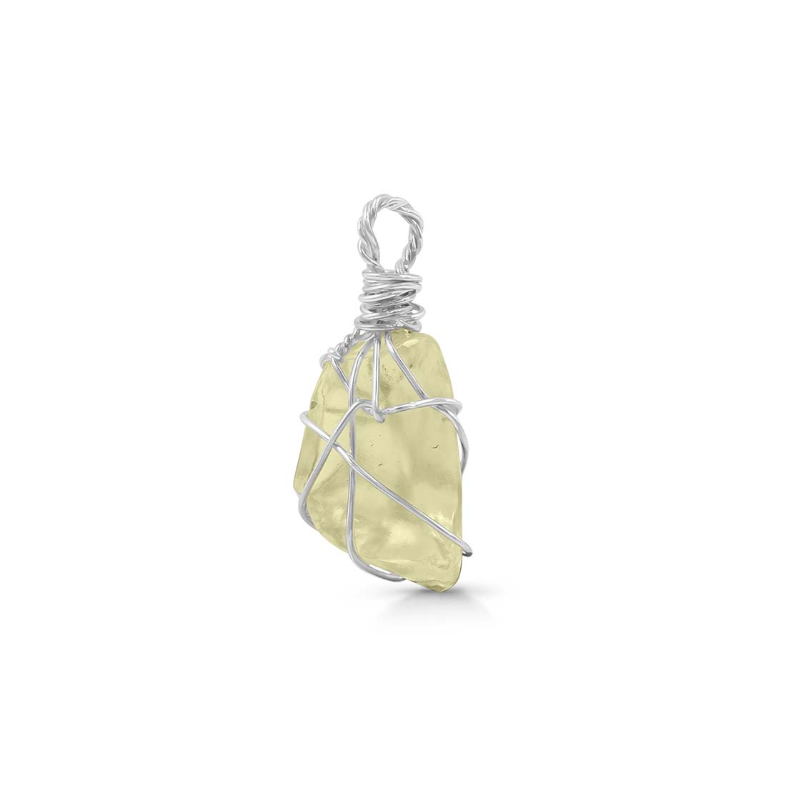 Libyan Desert Glass Pendant-(LDG-P-12.)