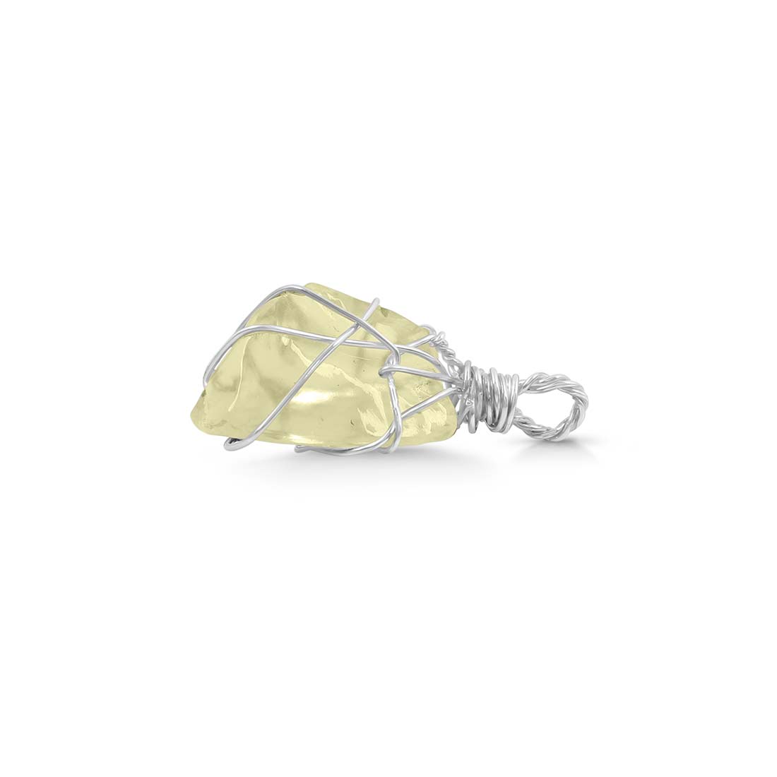 Libyan Desert Glass Pendant-(LDG-P-12.)