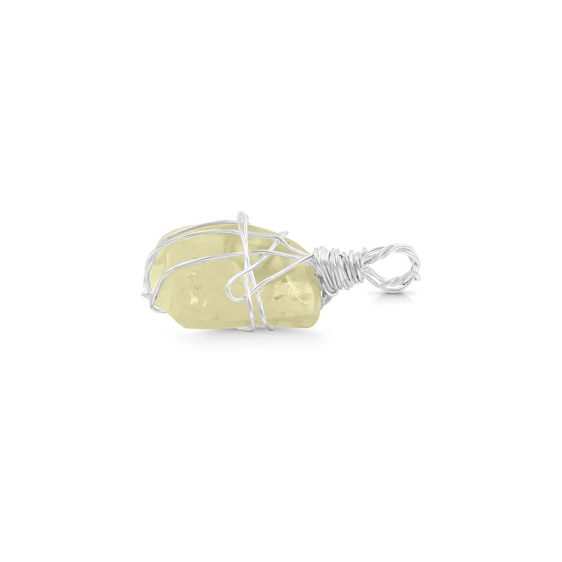 Libyan Desert Glass Pendant-(LDG-P-13.)