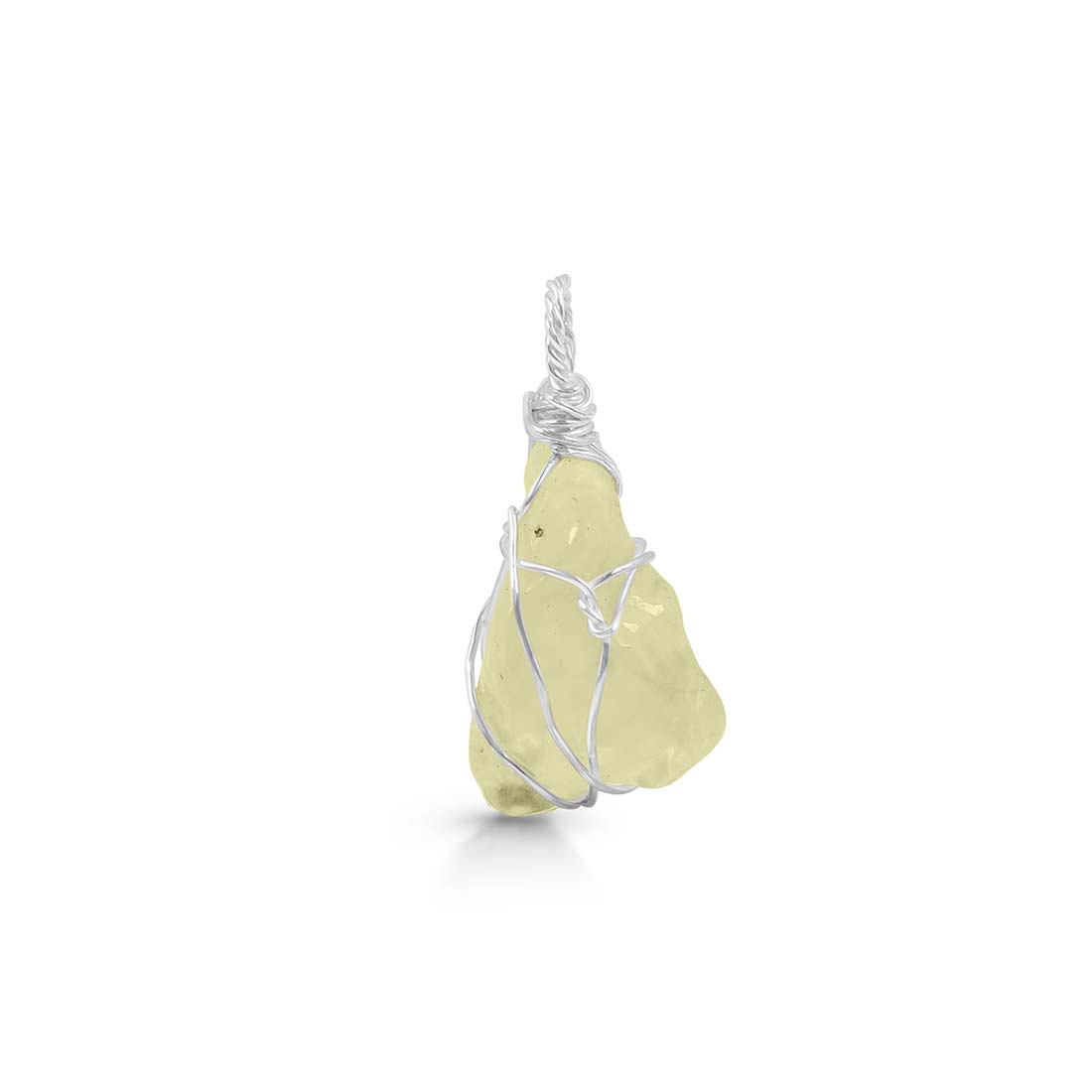 Libyan Desert Glass Pendant-(LDG-P-14.)