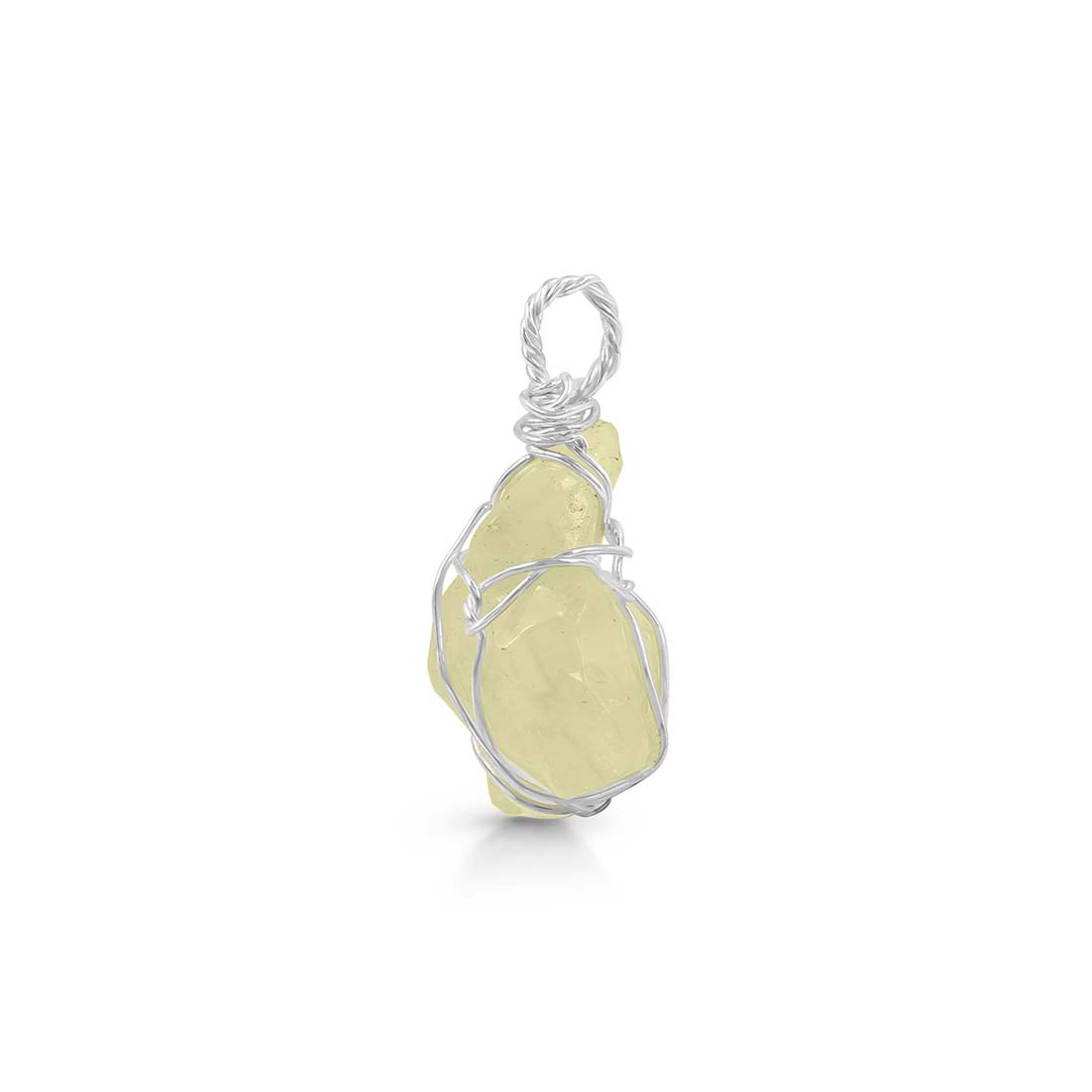 Libyan Desert Glass Pendant-(LDG-P-14.)