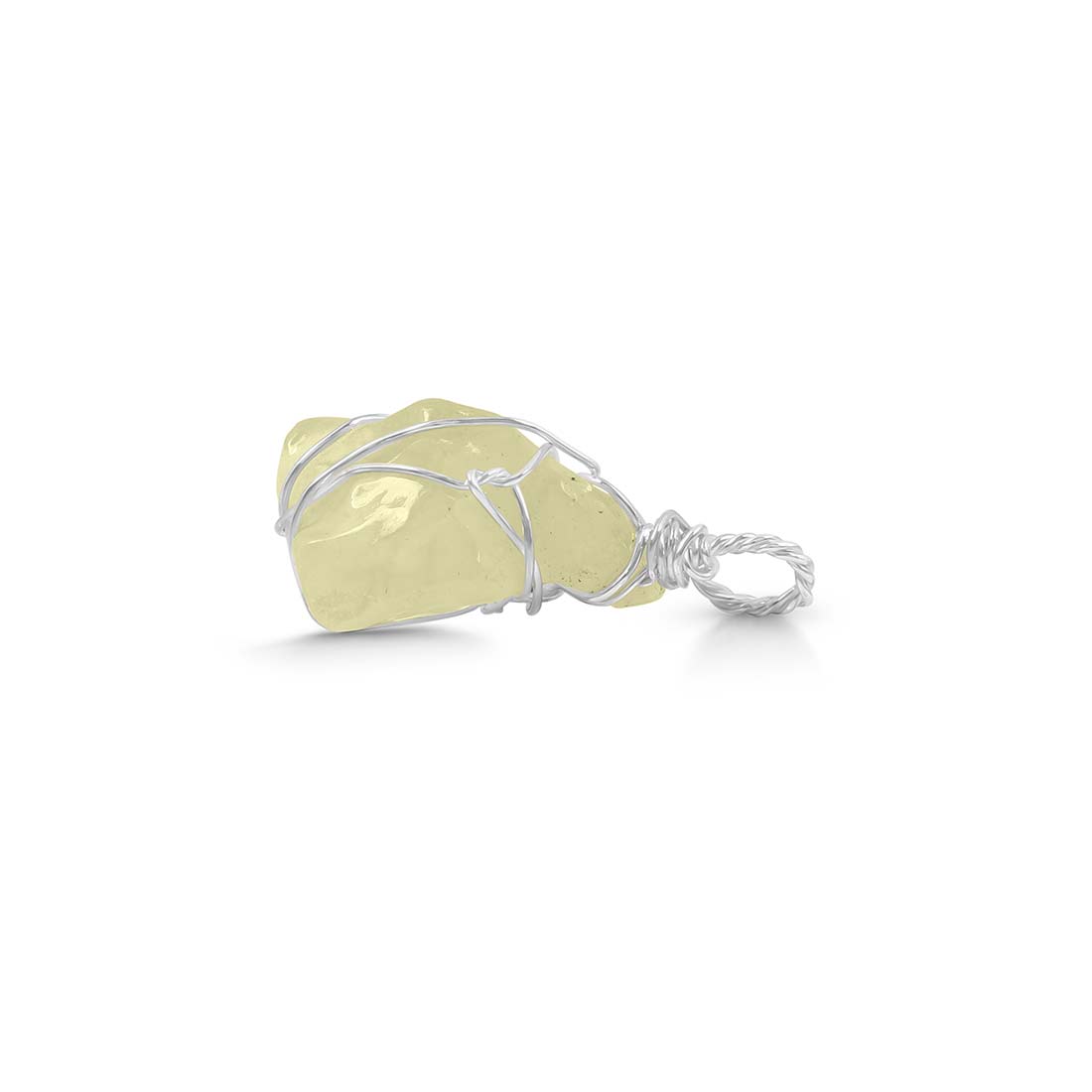 Libyan Desert Glass Pendant-(LDG-P-14.)