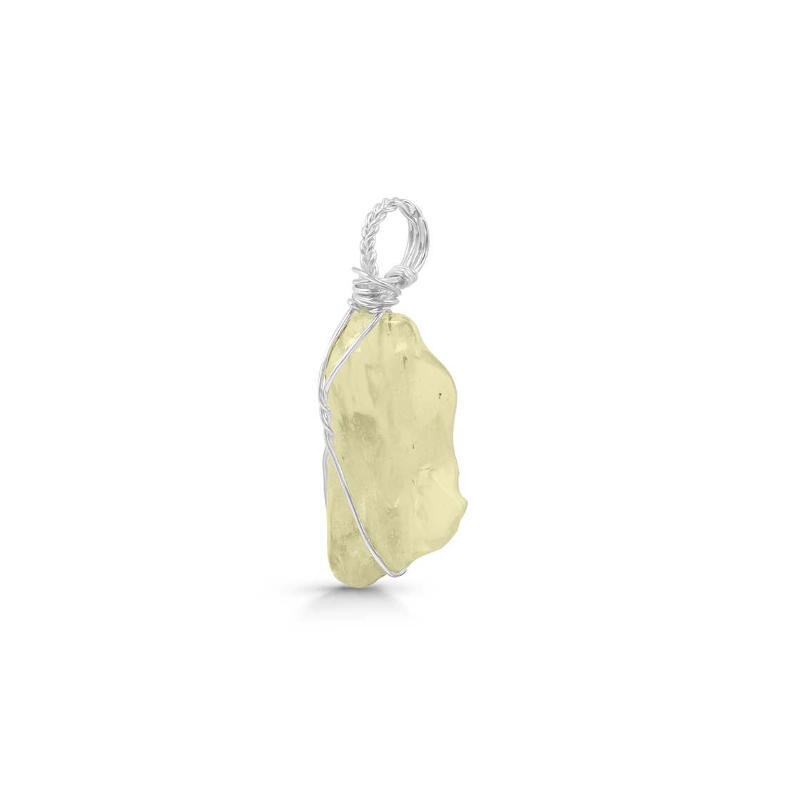 Libyan Desert Glass Pendant-(LDG-P-15.)