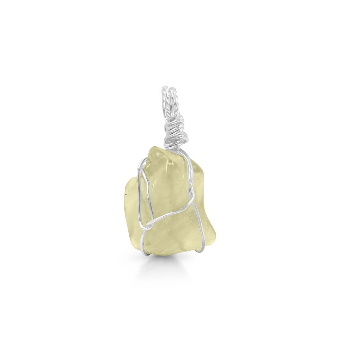 Libyan Desert Glass Pendant-(LDG-P-17.)