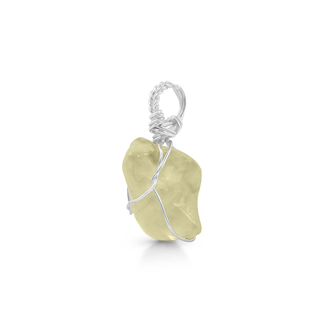 Libyan Desert Glass Pendant-(LDG-P-17.)