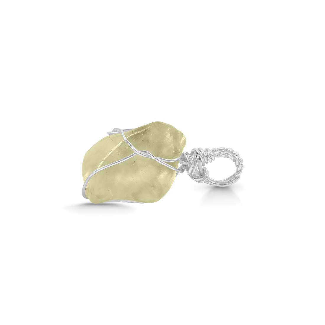 Libyan Desert Glass Pendant-(LDG-P-17.)