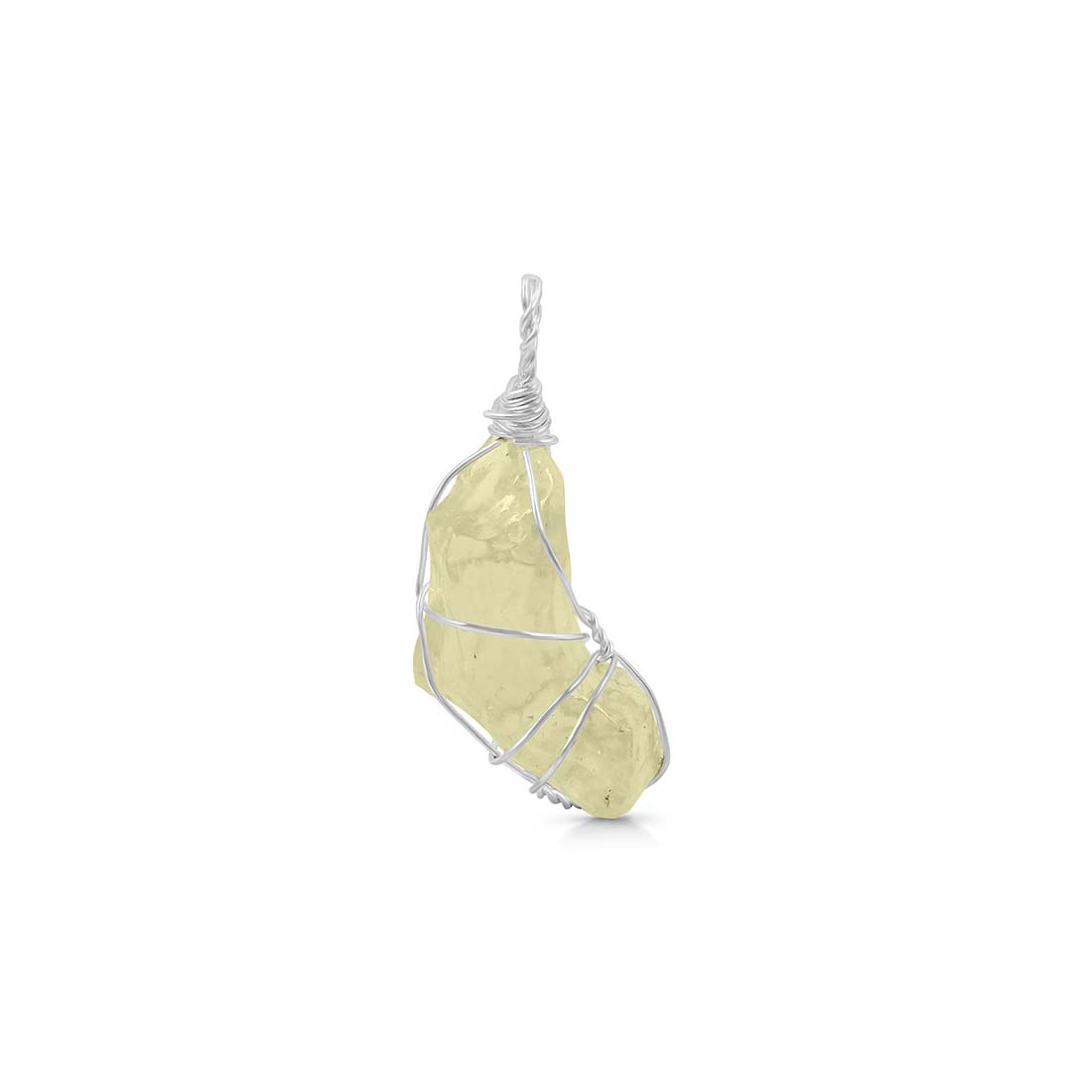 Libyan Desert Glass Pendant-(LDG-P-18.)