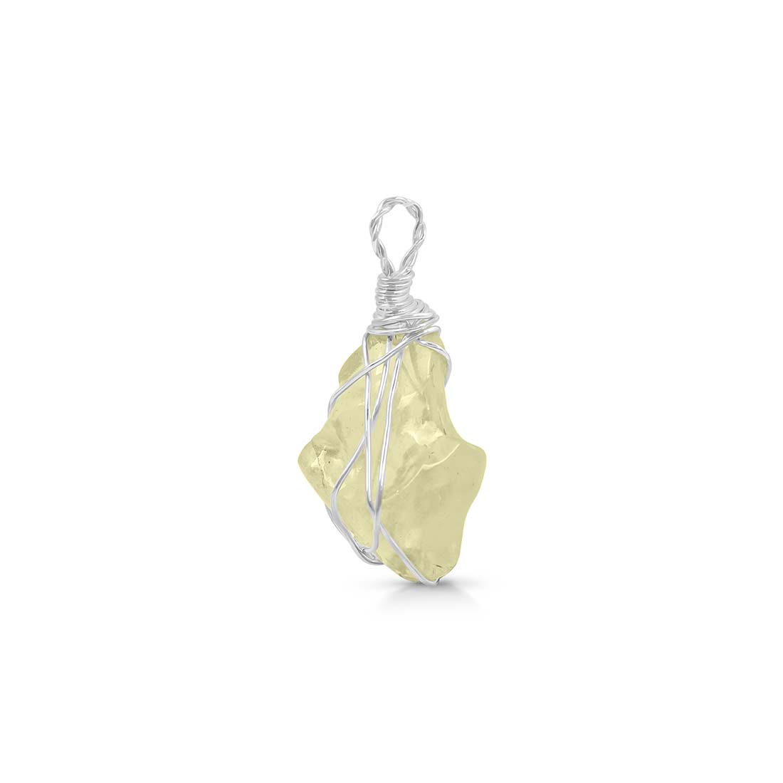 Libyan Desert Glass Pendant-(LDG-P-19.)