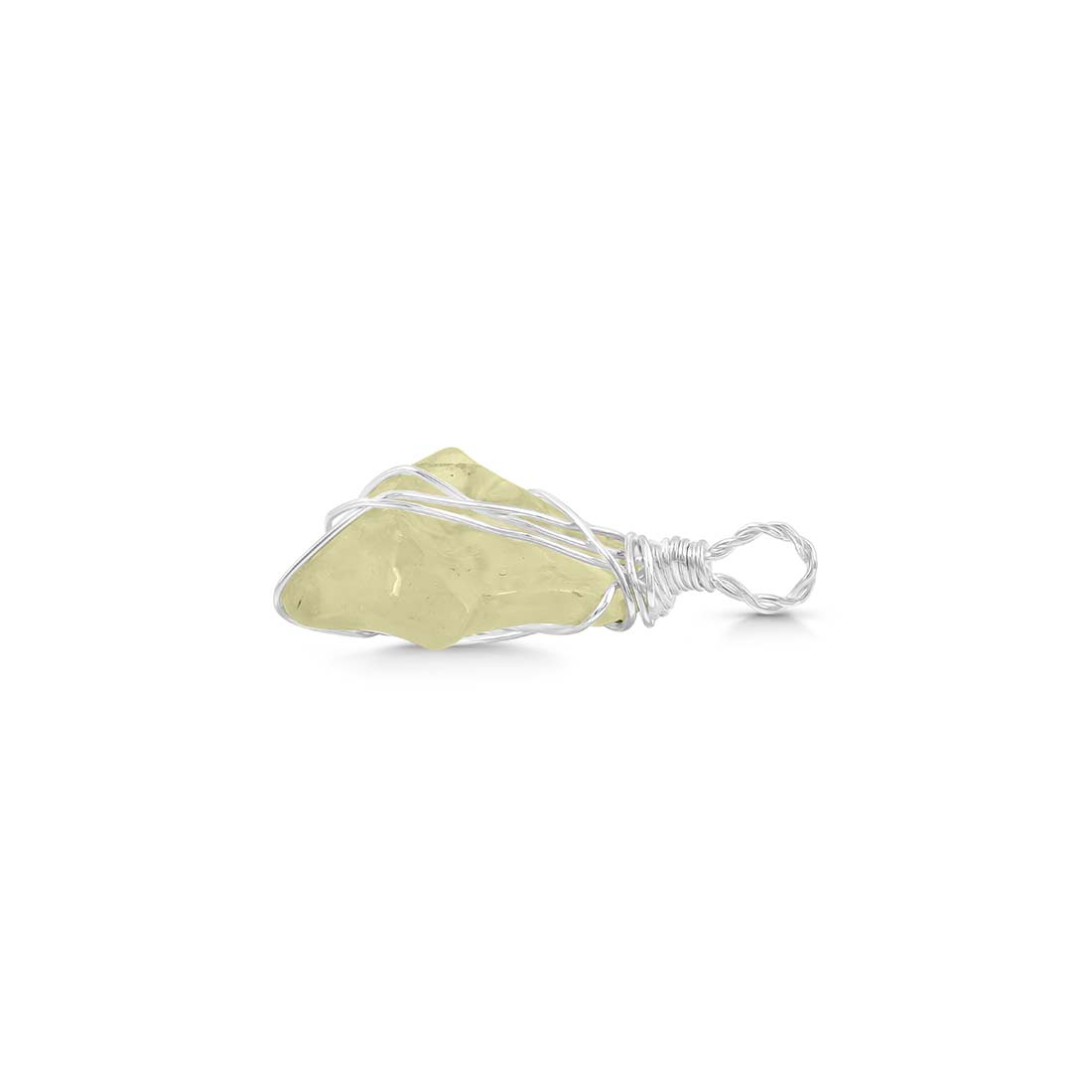 Libyan Desert Glass Pendant-(LDG-P-19.)