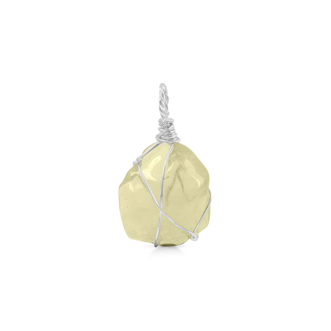 Libyan Desert Glass Pendant-(LDG-P-20.)