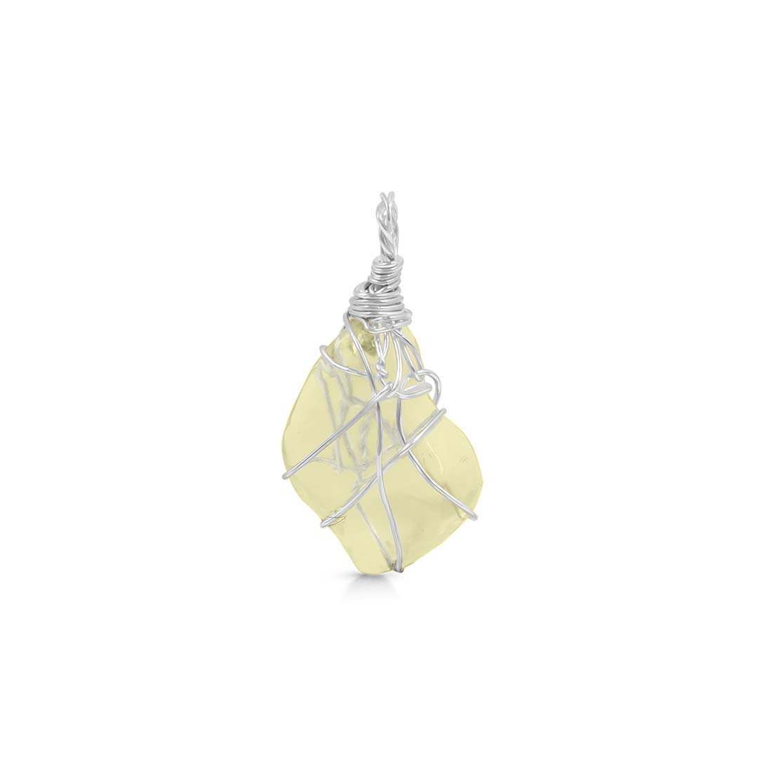 Libyan Desert Glass Pendant-(LDG-P-21.)