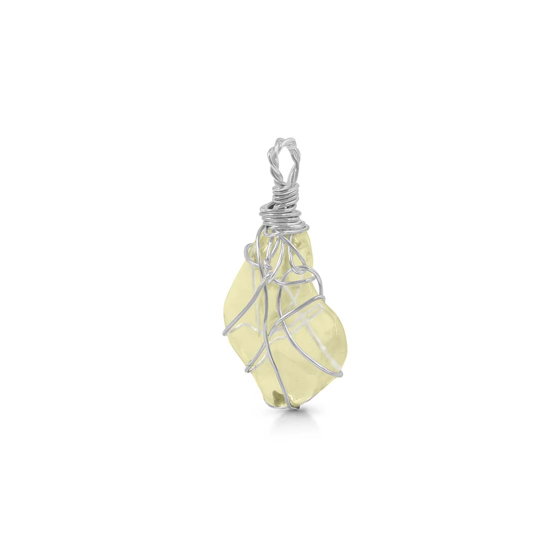 Libyan Desert Glass Pendant-(LDG-P-21.)