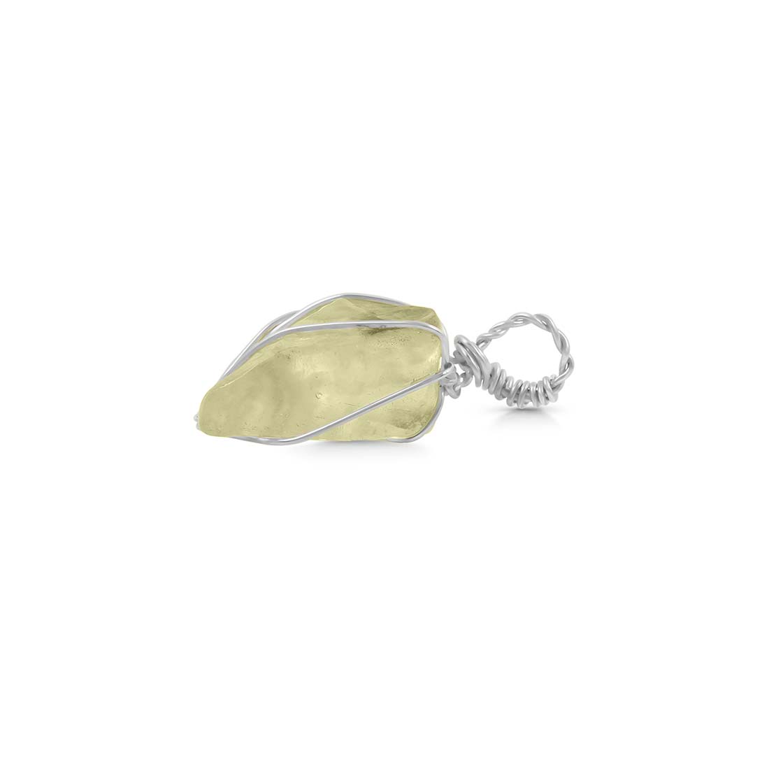 Libyan Desert Glass Pendant-(LDG-P-22.)