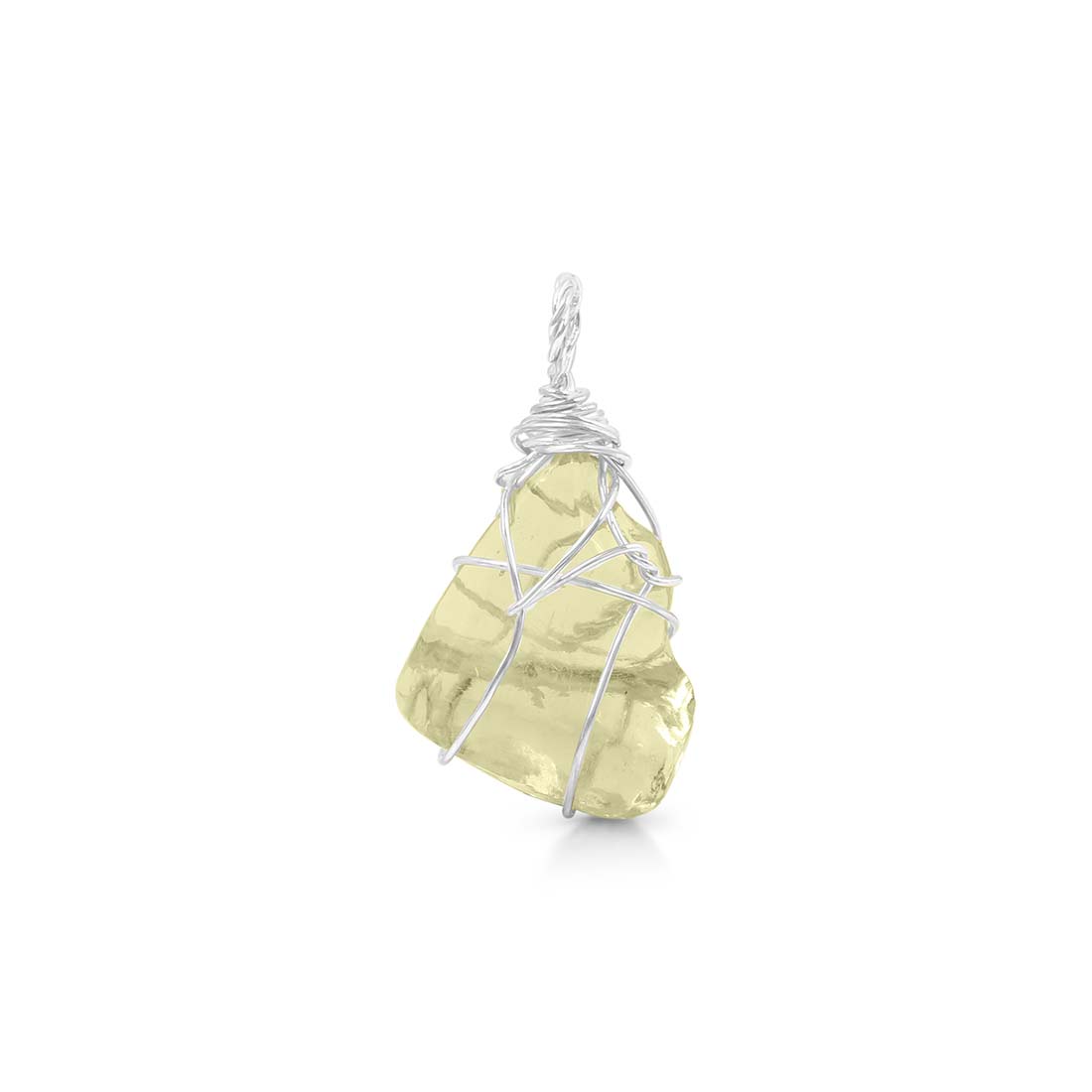 Libyan Desert Glass Pendant-(LDG-P-23.)