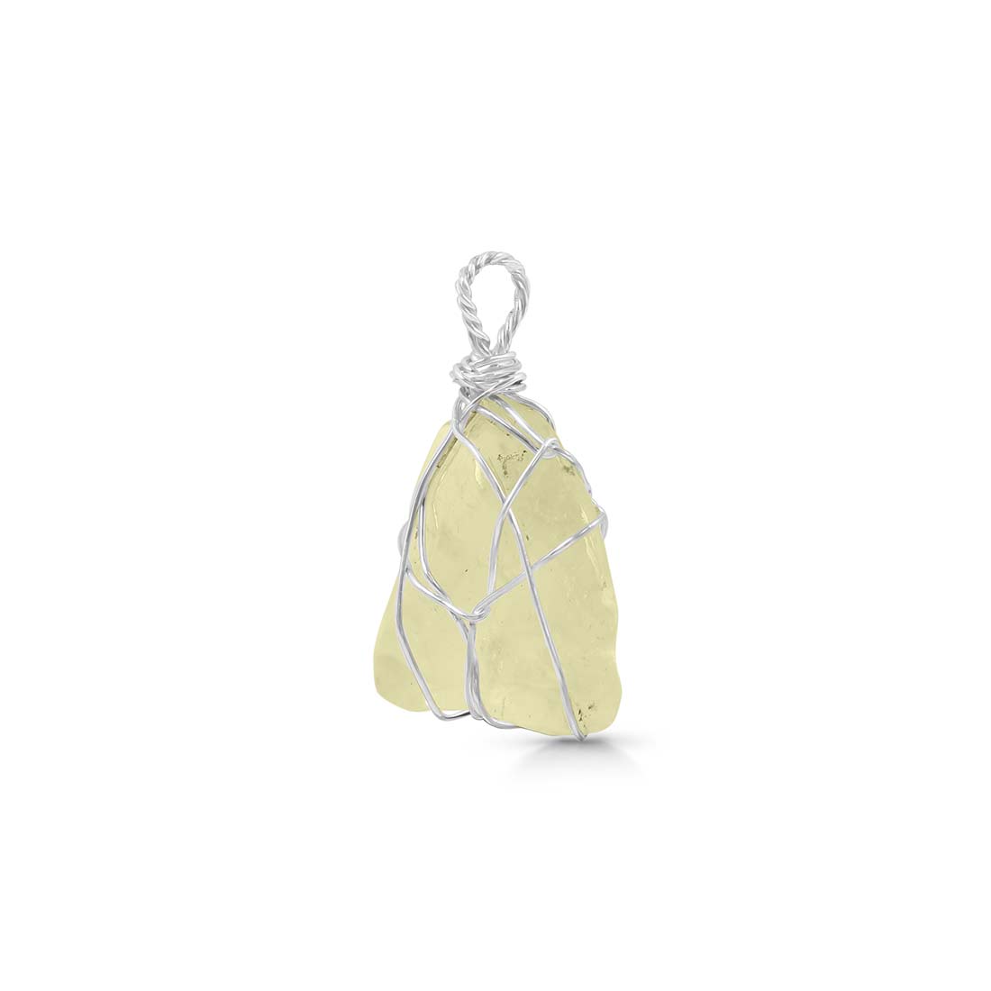 Libyan Desert Glass Pendant-(LDG-P-24.)