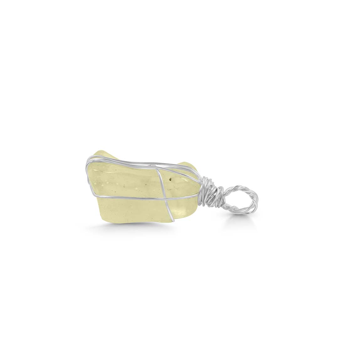 Libyan Desert Glass Pendant-(LDG-P-25.)