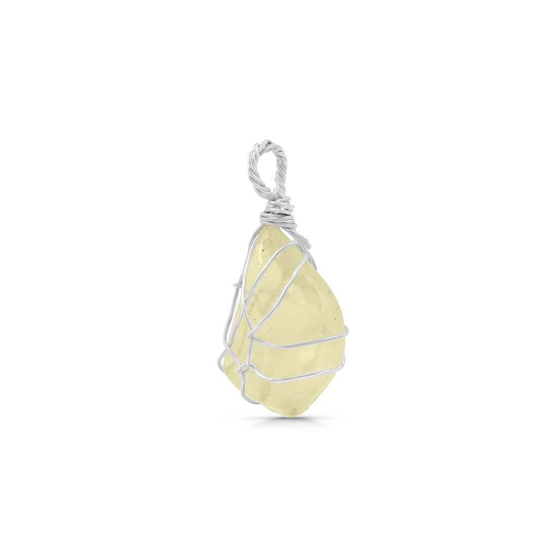 Libyan Desert Glass Pendant-(LDG-P-26.)