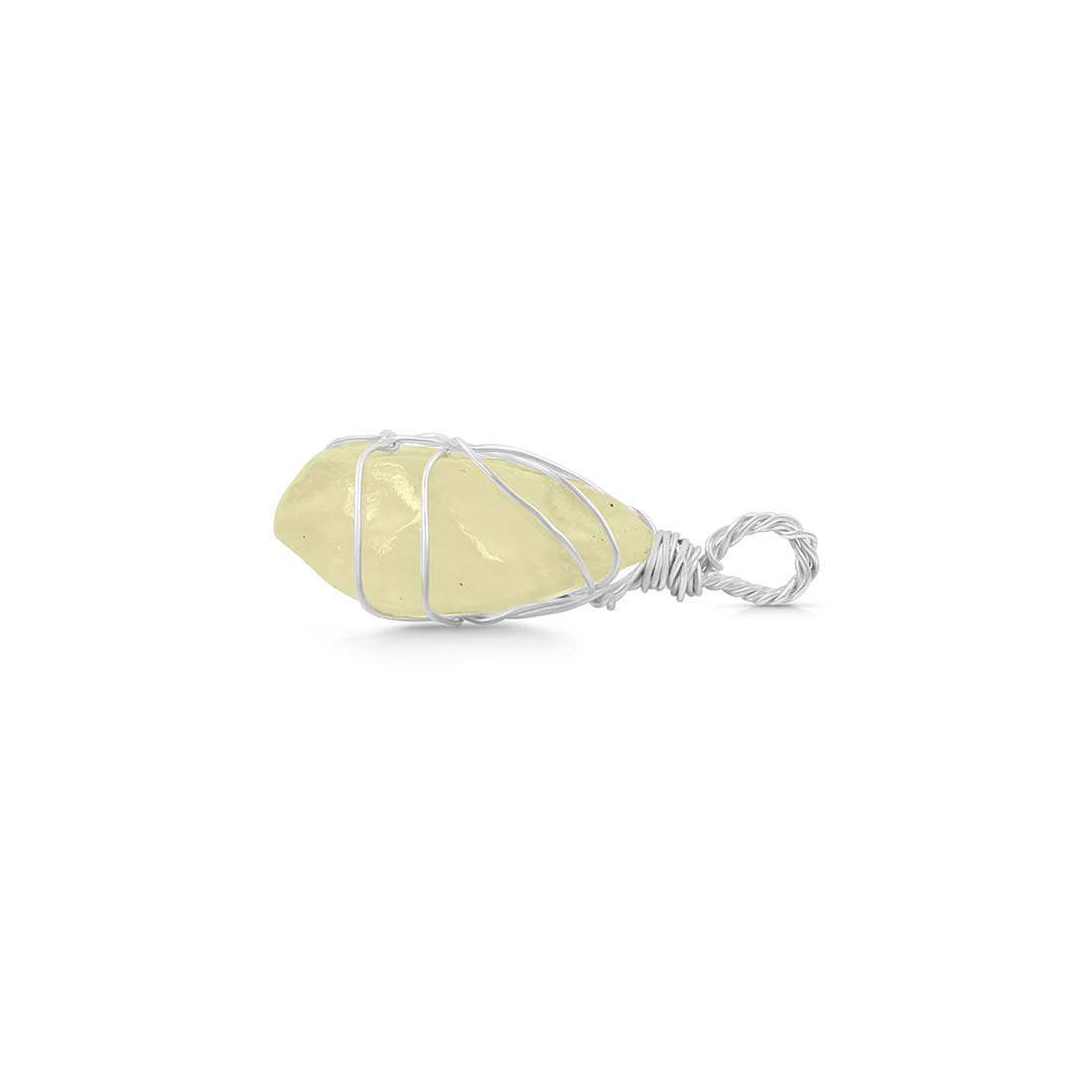 Libyan Desert Glass Pendant-(LDG-P-26.)