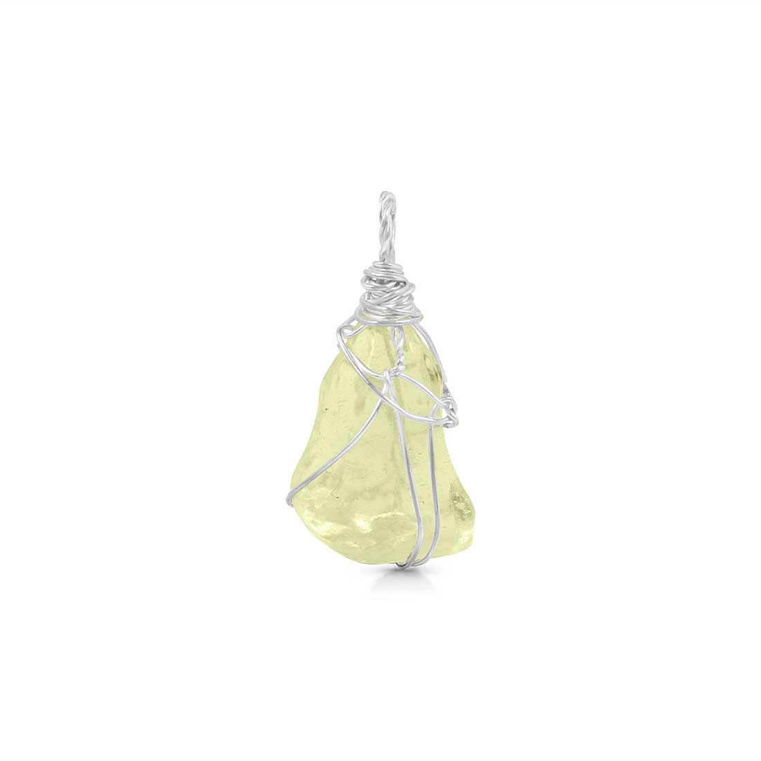 Libyan Desert Glass Pendant-(LDG-P-27.)