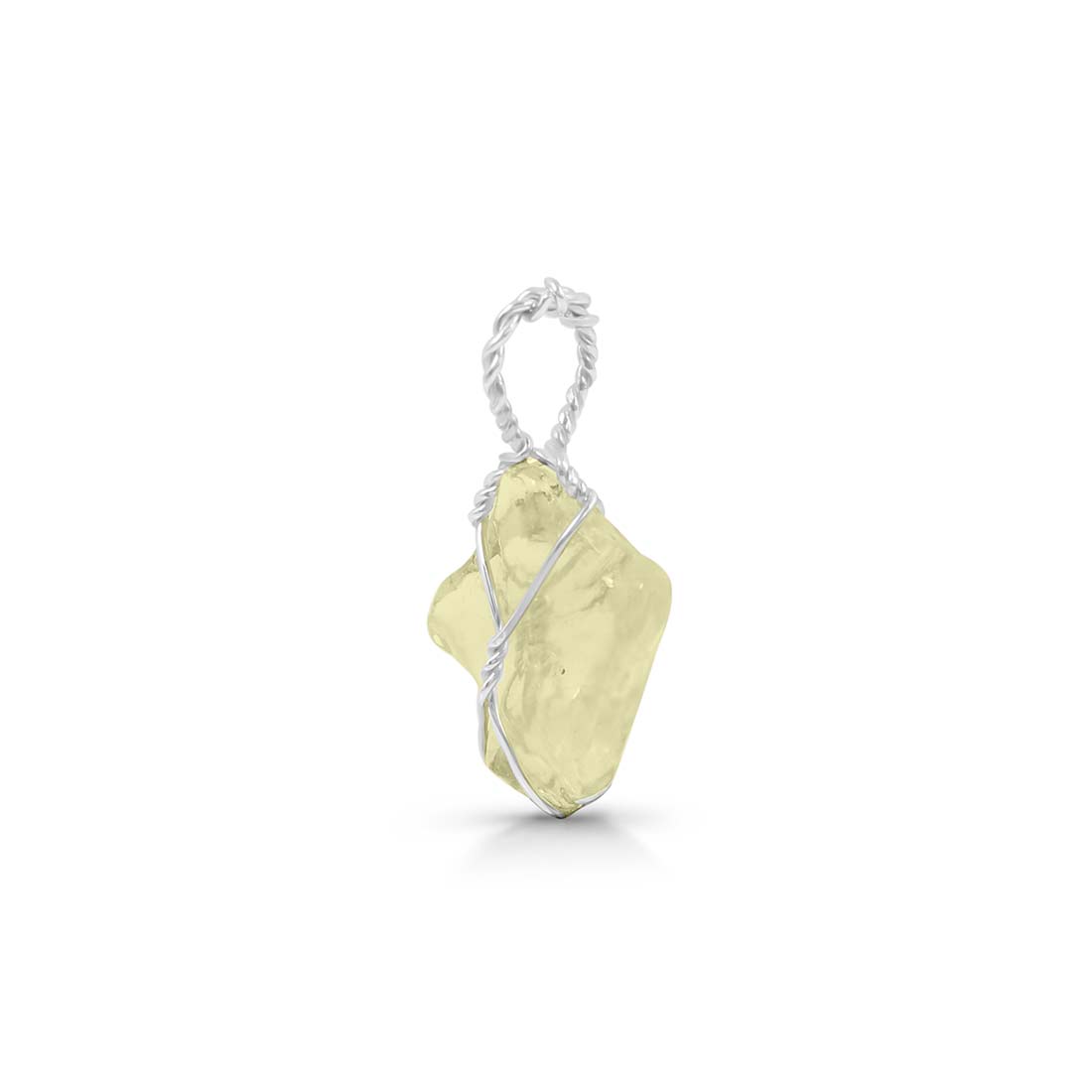 Libyan Desert Glass Pendant-(LDG-P-28.)