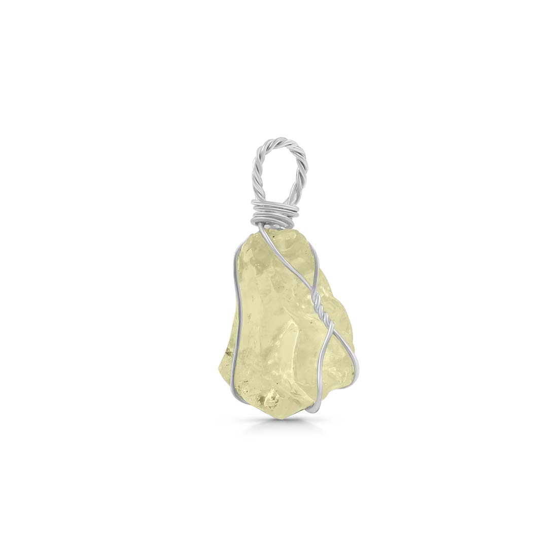 Libyan Desert Glass Pendant-(LDG-P-29.)