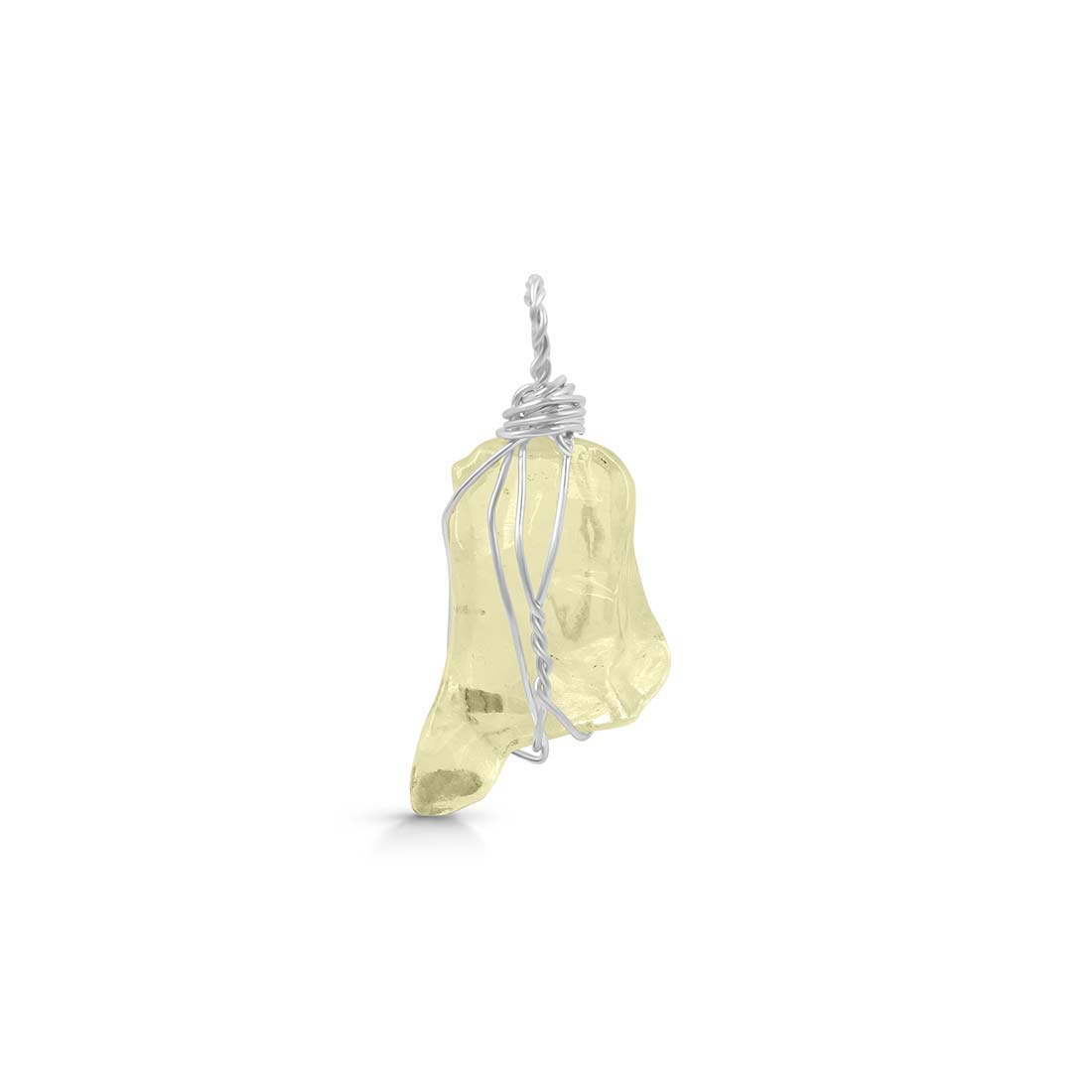 Libyan Desert Glass Pendant-(LDG-P-30.)