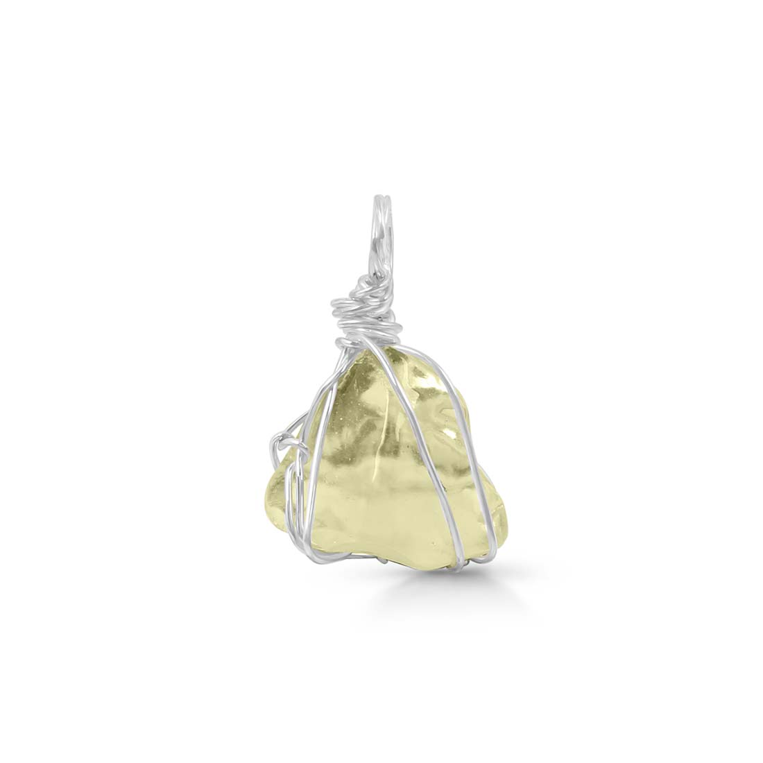 Libyan Desert Glass Pendant-(LDG-P-31.)