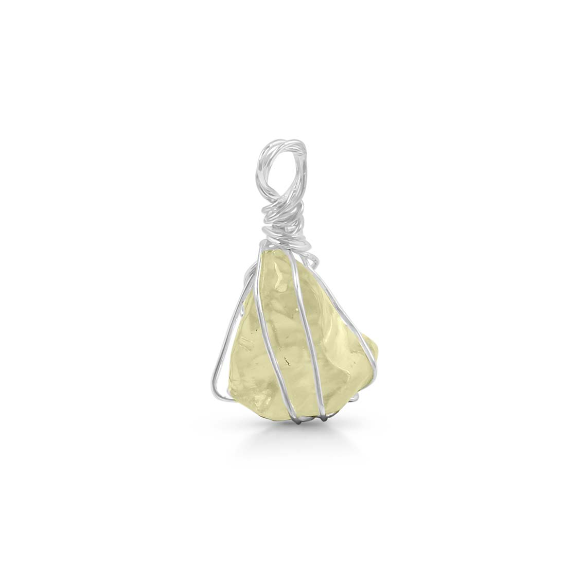 Libyan Desert Glass Pendant-(LDG-P-31.)