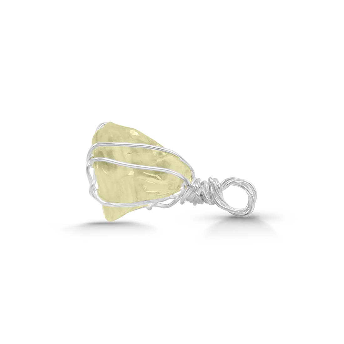 Libyan Desert Glass Pendant-(LDG-P-31.)