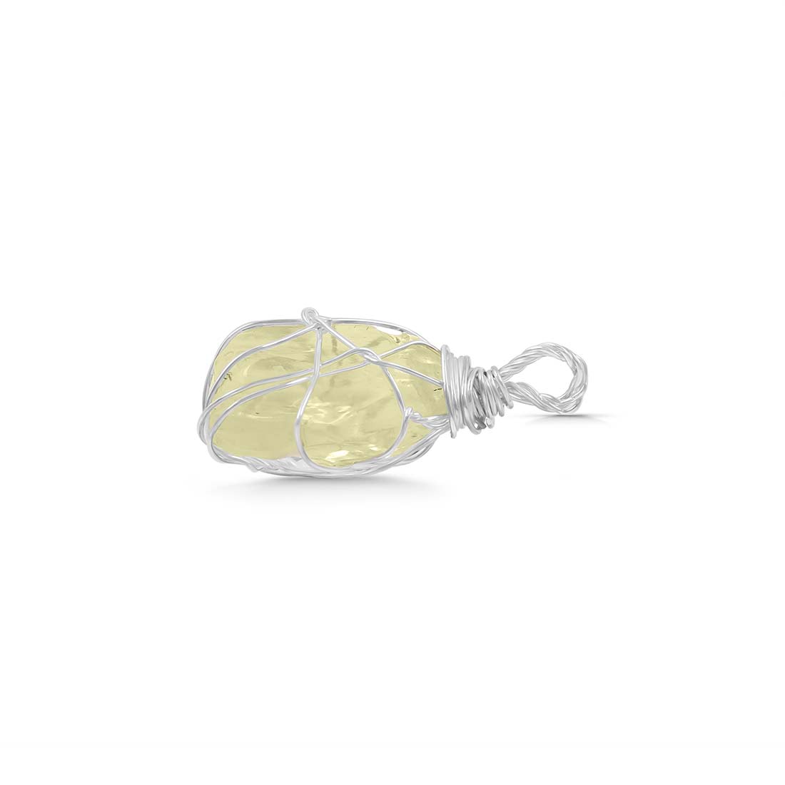 Libyan Desert Glass Pendant-(LDG-P-32.)