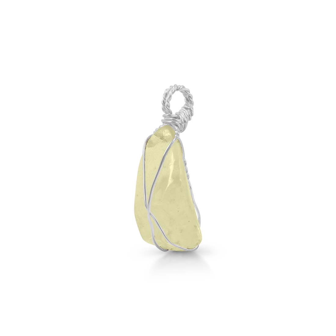 Libyan Desert Glass Pendant-(LDG-P-33.)