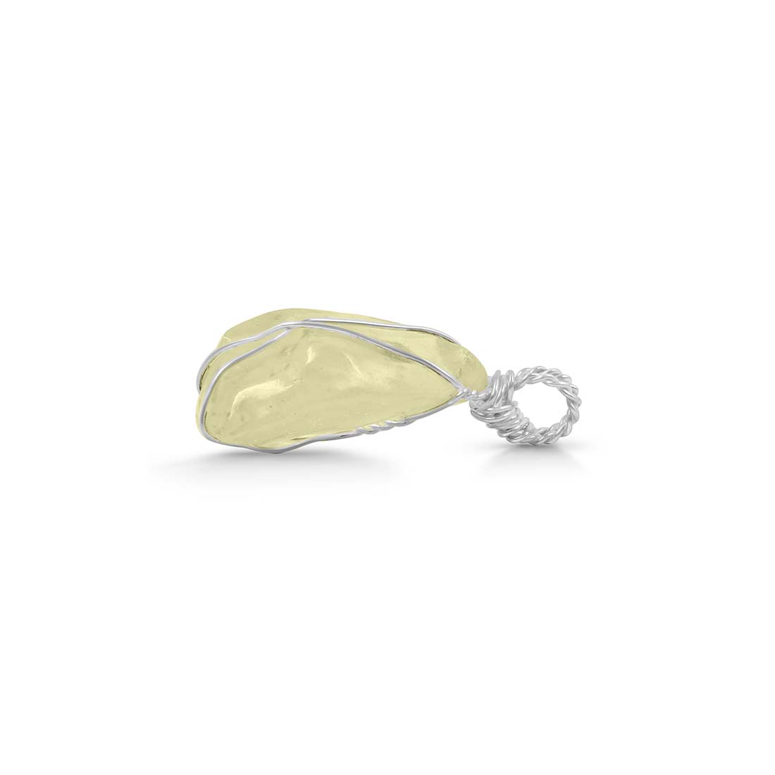 Libyan Desert Glass Pendant-(LDG-P-33.)