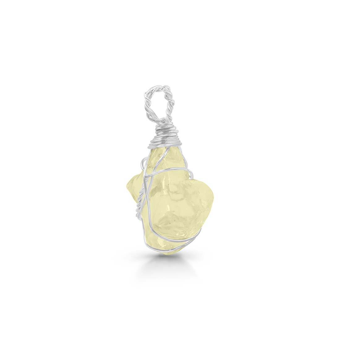 Libyan Desert Glass Pendant-(LDG-P-34.)