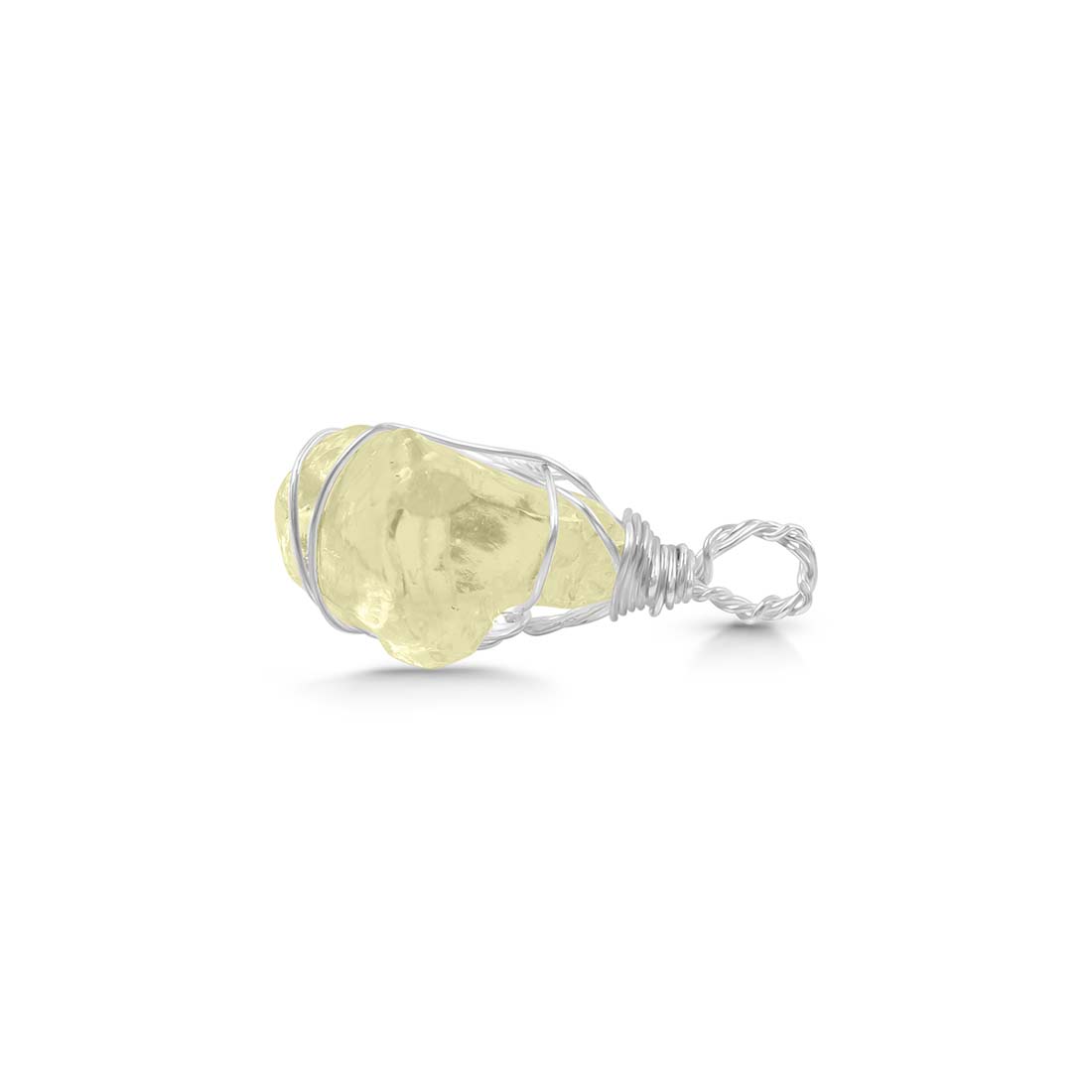 Libyan Desert Glass Pendant-(LDG-P-34.)