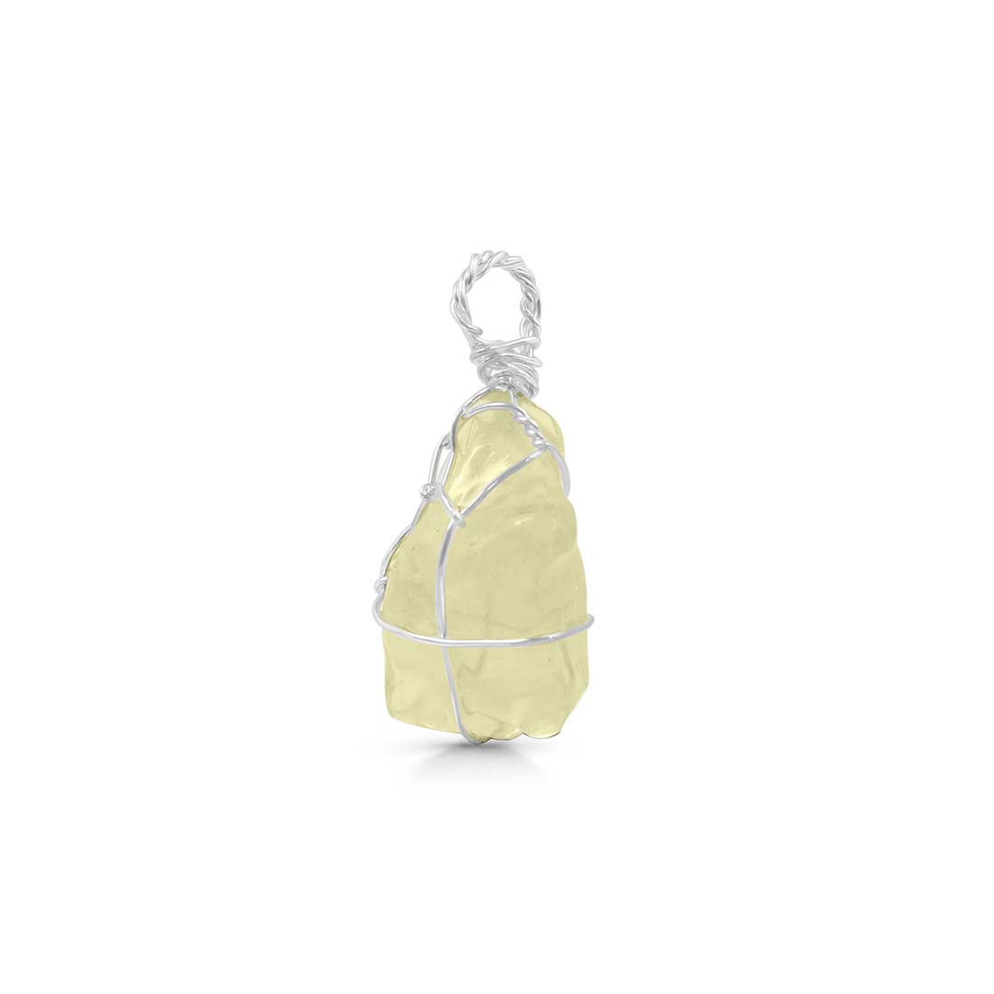 Libyan Desert Glass Pendant-(LDG-P-35.)