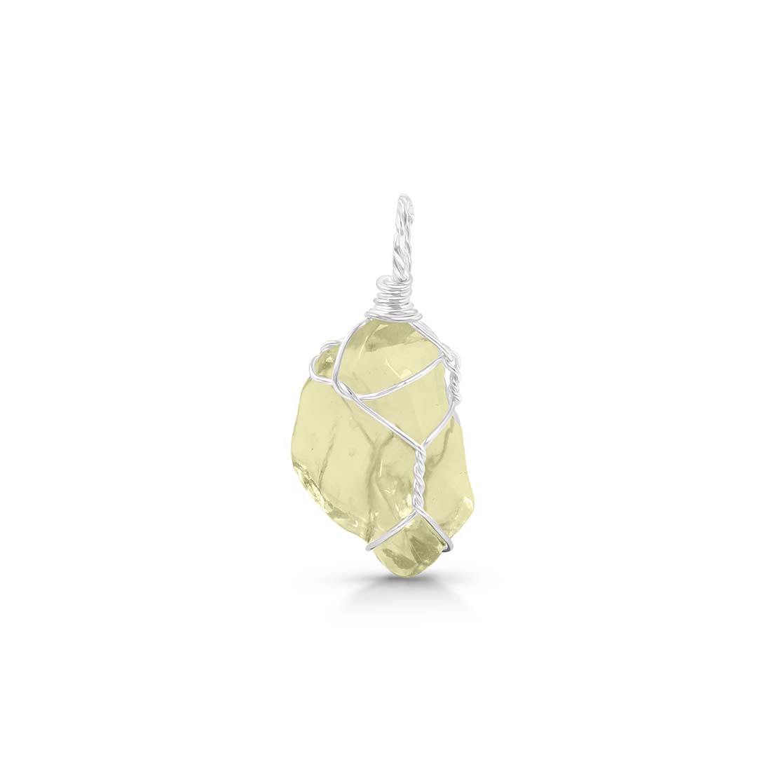 Libyan Desert Glass Pendant-(LDG-P-36.)