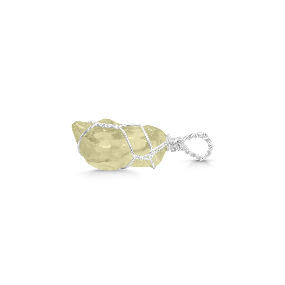 Libyan Desert Glass Pendant-(LDG-P-36.)