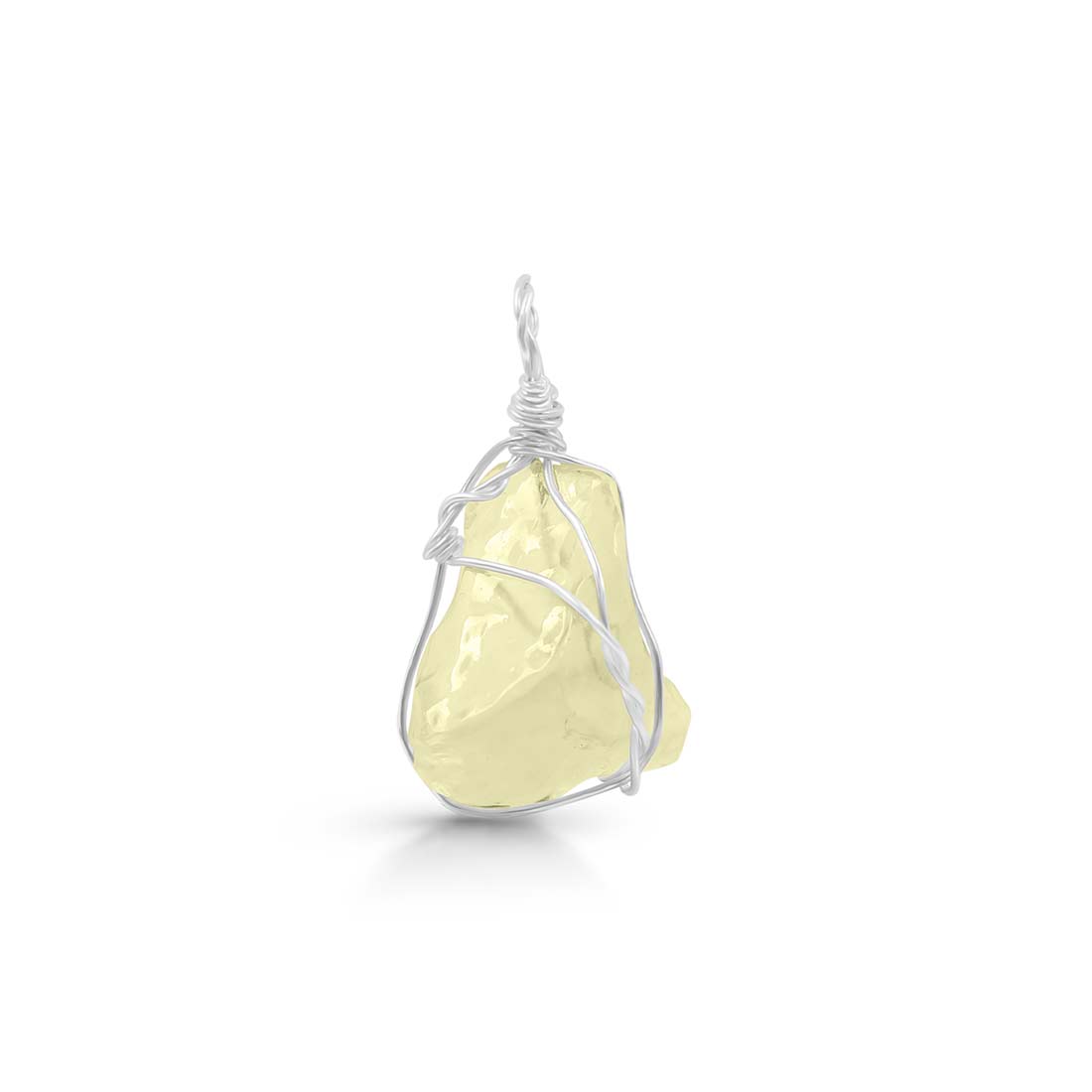 Libyan Desert Glass Pendant-(LDG-P-37.)