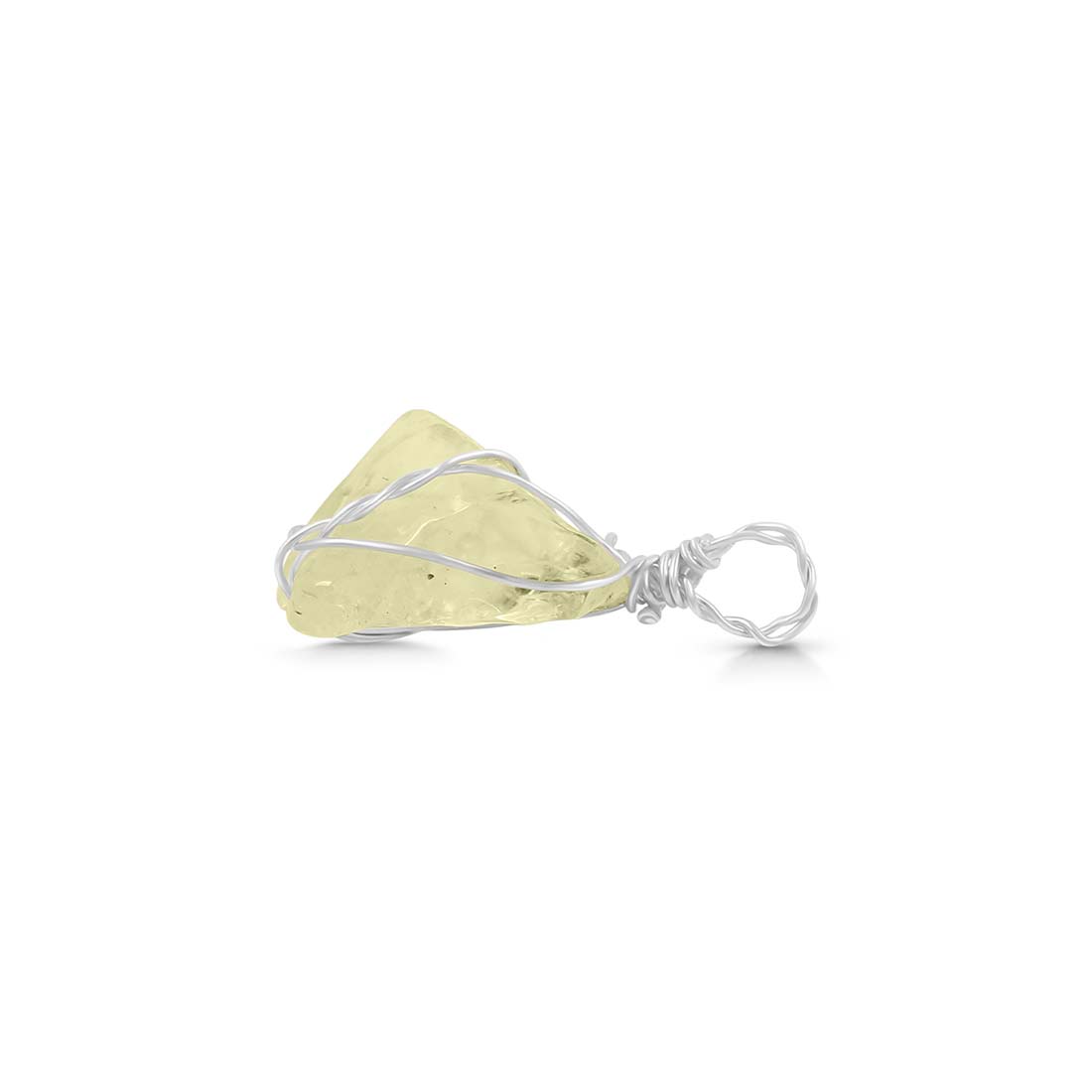 Libyan Desert Glass Pendant-(LDG-P-37.)