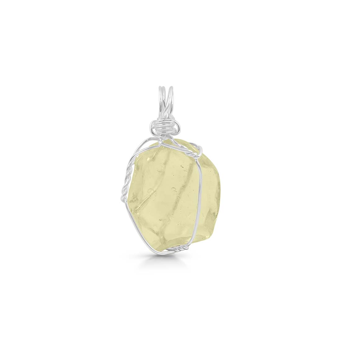 Libyan Desert Glass Pendant-(LDG-P-39.)