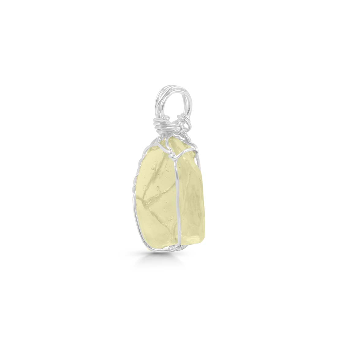 Libyan Desert Glass Pendant-(LDG-P-39.)